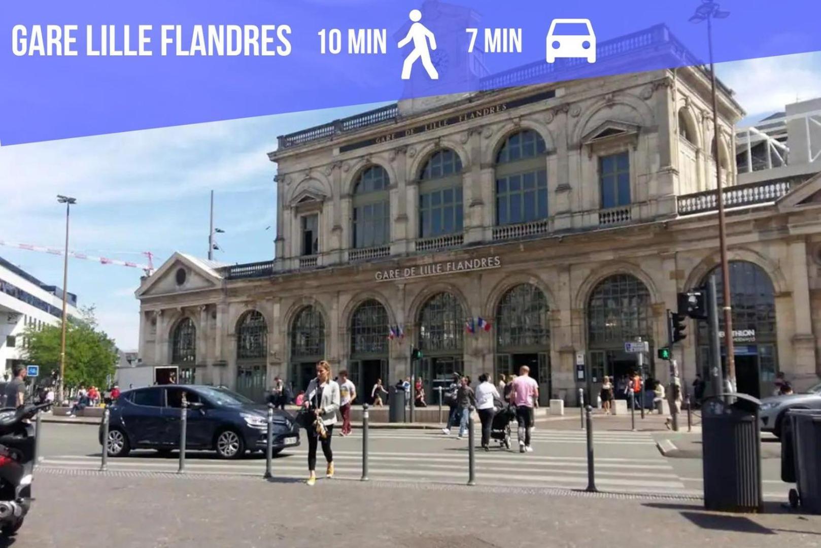 Lille Centre - Nice Flat With Terrace! Ngoại thất bức ảnh