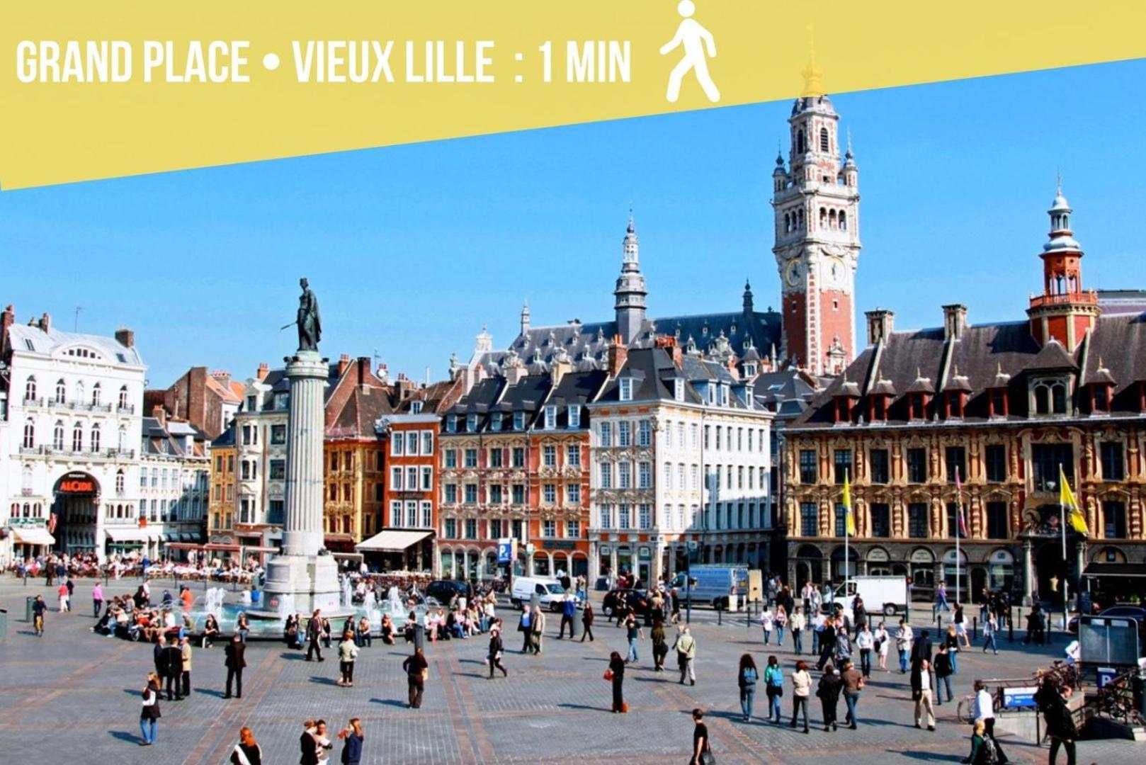Lille Centre - Nice Flat With Terrace! Ngoại thất bức ảnh